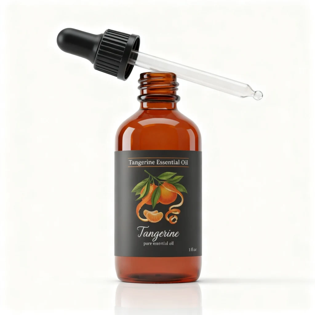 Tangerine Essential Oil bottle