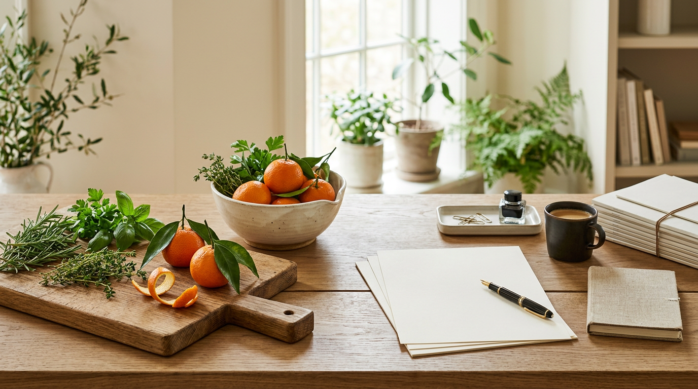 Tangerine Kitchen Refresh: Citrus Cleaning Sprays That Smell Like Joy
